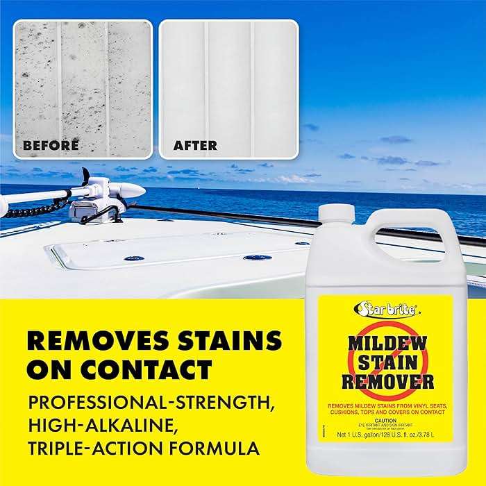 STAR BRITE Mold & Mildew Stain Remover + Cleaner – Removes Stains on Contact - 1 GAL (085600N) - Image 3