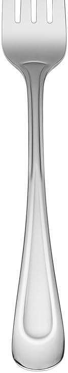 Oneida Silverware Set For 8, Satin Sand Dune 45-Piece Everyday Flatware Set with Serving Utensils, Service For 8, 18/0 Stainless Steel Silverware, Knives Spoons and Forks (Silver, 45 Piece) - Image 6