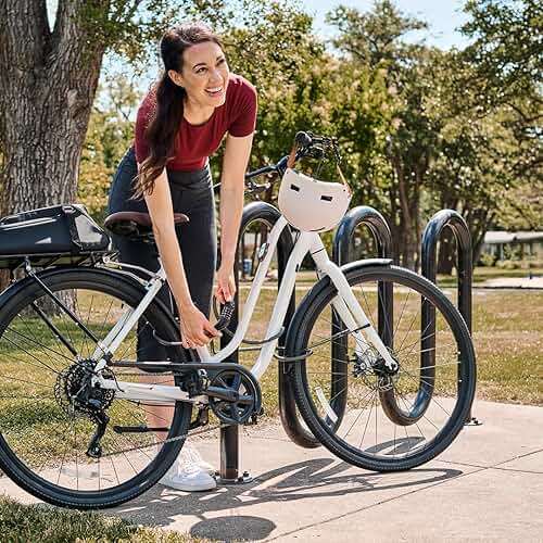 Master Lock Bike Cable Lock 6 ' x 1/2" Long Length, Resettable Combination Lock with Black Vinyl Coating, 8122D - Image 2