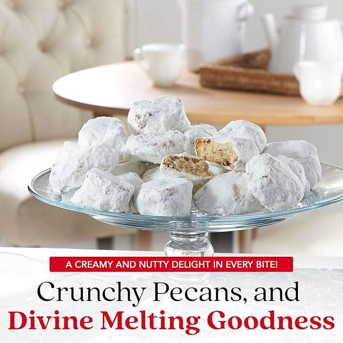 David's Cookies Butter Pecan Meltaways 907g - Image 4