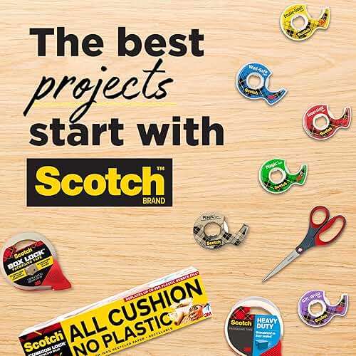 Scotch Magic Tape, Invisible, Home Office Supplies and Back to School Supplies for College and Classrooms, 3 Rolls - Image 9