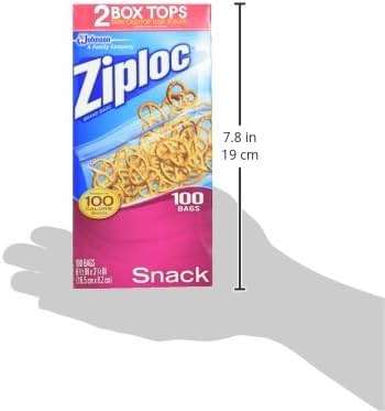 Ziploc Snack Bags, Value Pack, 100-pack - Image 3