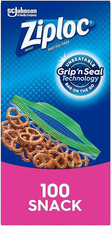 Ziploc Snack Bags, Value Pack, 100-pack - Image 9
