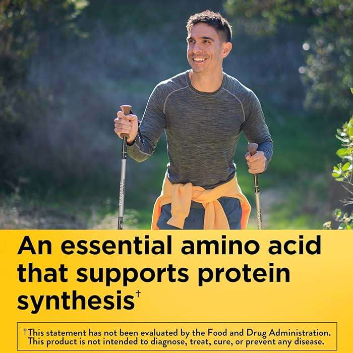 Nature Made L-Lysine 1000 mg, Dietary L-Lysine Supplements, 60 Tablets, 60 Day Supply - Image 2