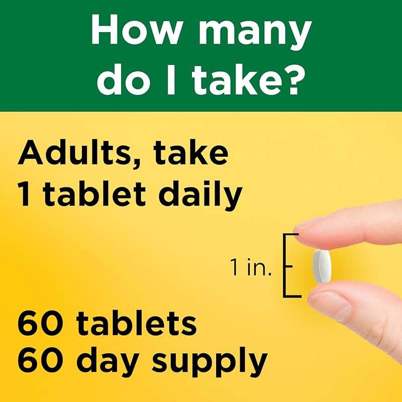 Nature Made L-Lysine 1000 mg, Dietary L-Lysine Supplements, 60 Tablets, 60 Day Supply - Image 5