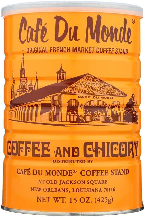Cafe Du Monde Coffee Chicory, 15 Ounce Ground - Image 1
