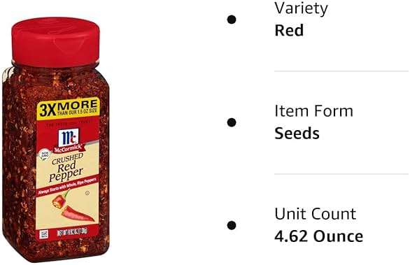 McCormick Crushed Red Pepper, 4.62 oz - Image 11