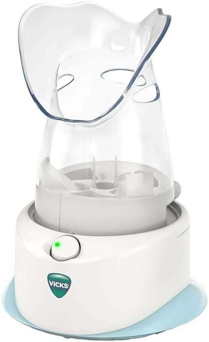 Vicks Personal Steam Inhaler for Targeted, Natural Steam Relief for Allergies, Congestion, Cough & Colds, and Sinus Irritation, Use with VapoPads - 1 Included - Image 5