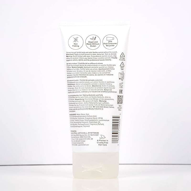 Paul Mitchell Extra-Body Sculpting Gel, Adds Fullness + Styling Control, For Fine Hair - Image 8
