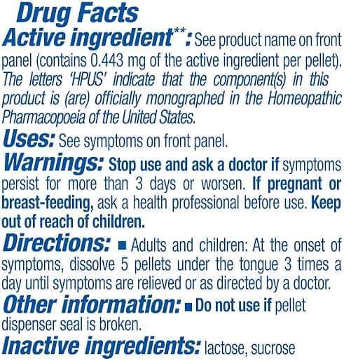 Boiron Influenzinum 30C for After Effects of Flu or Flu-Like Symptoms - 80 Pellets - Image 9