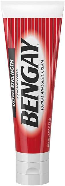 Bengay Ultra Strength Topical Pain Relief Cream, Non-Greasy Topical Analgesic for Minor Arthritis, Muscle, Joint and Back Pain, Camphor, Menthol and Methyl Salicylate, 4 OZ - Image 2