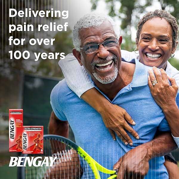 Bengay Ultra Strength Topical Pain Relief Cream, Non-Greasy Topical Analgesic for Minor Arthritis, Muscle, Joint and Back Pain, Camphor, Menthol and Methyl Salicylate, 4 OZ - Image 7