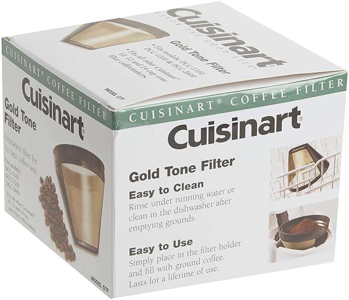 Cuisinart GTF Gold Tone Coffee Filter, 10-12 Cup - Image 4