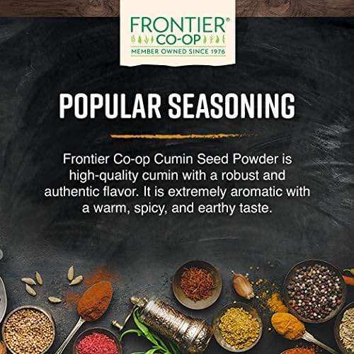 Frontier Co-op Cumin Seed, 1lb Bulk Bag, Ground Cumin Seasoning - Robust Flavor - Perfect Powder for Chili, Soups, Stews, Curries and More - Image 5
