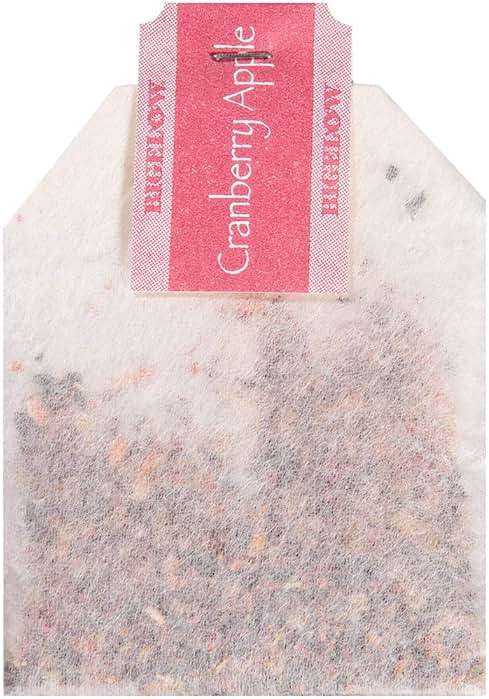 Bigelow Cranberry Apple Herbal Tea Bags 28-Count Box (Pack of 1) Cranberry Apple Hibiscus Flavored Herbal Tea Bags All Natural Non-GMO - Image 6