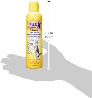 Shed-X Liquid Cat Supplement, 8oz – 100% Natural – Shed Defender, Help Excessive Cat Shedding with Cat Supplements of Essential Fatty Acids, Vitamins, and Minerals - Image 3