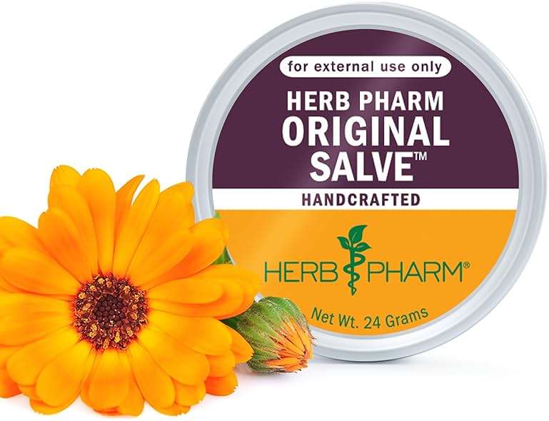Herb Pharm Original Salve with Comfrey and St. John's Wort, 24 Grams - Image 1