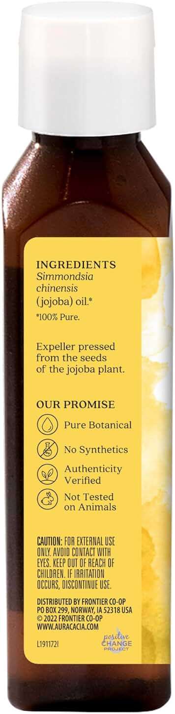 Aura Cacia Natural Skin Care Oil, Balancing Jojoba, 4 Fluid Ounce - Image 3