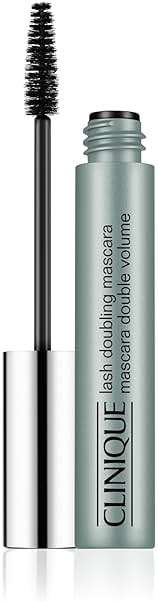 Clinique Lash Doubling Mascara | Length, Defining + Safe for Sensitive Eyes, Black, 1 Fl Oz - Image 1