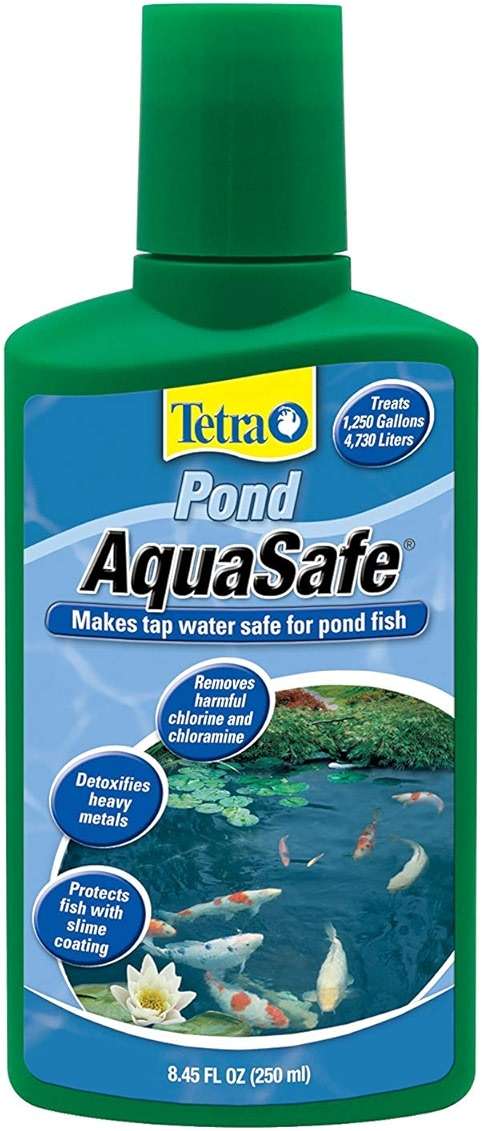 TetraPond AquaSafe 16.9 Ounces, Makes Tap Water Safe For Pond Fish - Image 1