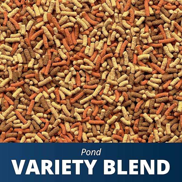TetraPond Variety Blend, Pond Fish Food, for Goldfish and Koi Yellow 2.25 Pound (Pack of 1) - Image 3