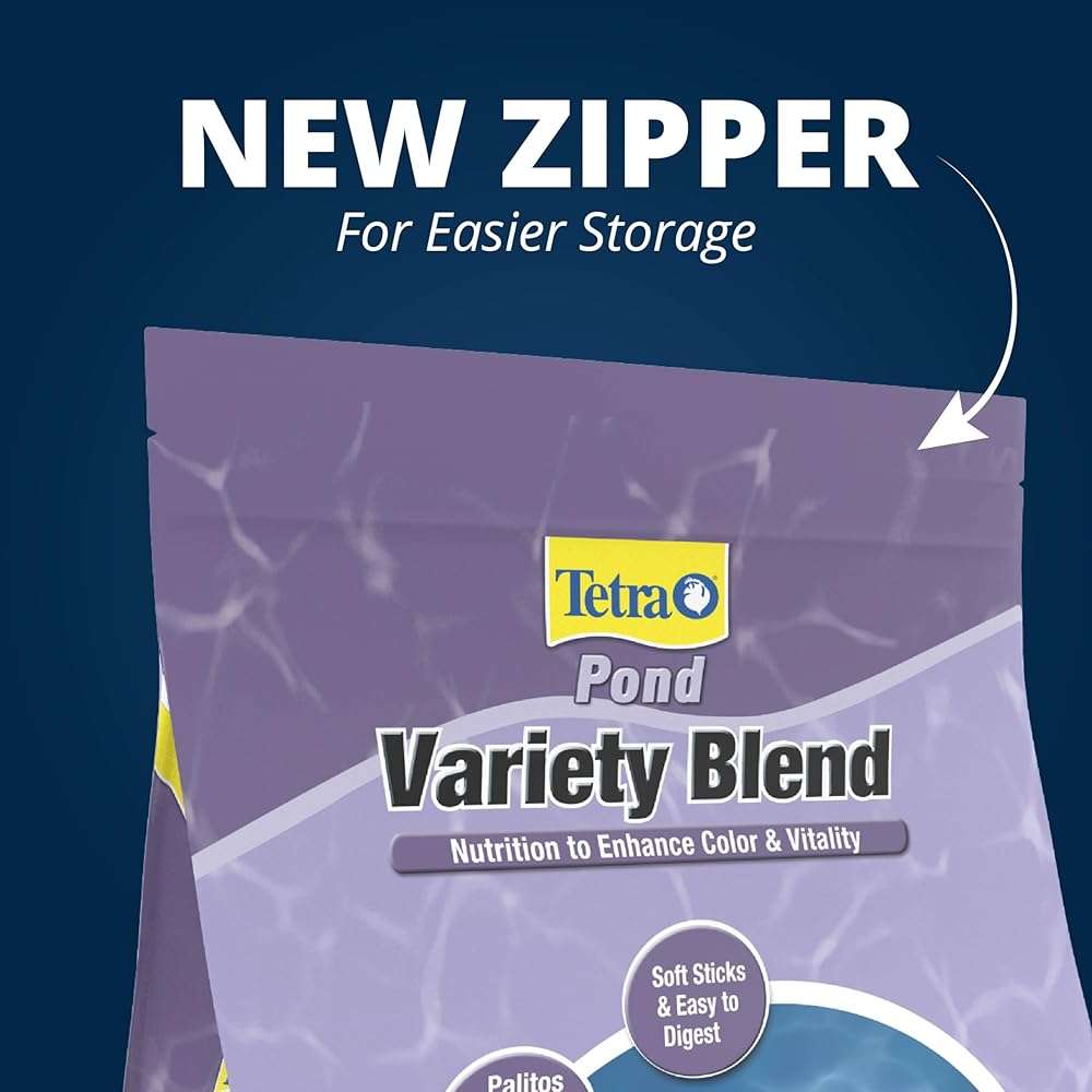 TetraPond Variety Blend, Pond Fish Food, for Goldfish and Koi Yellow 2.25 Pound (Pack of 1) - Image 5