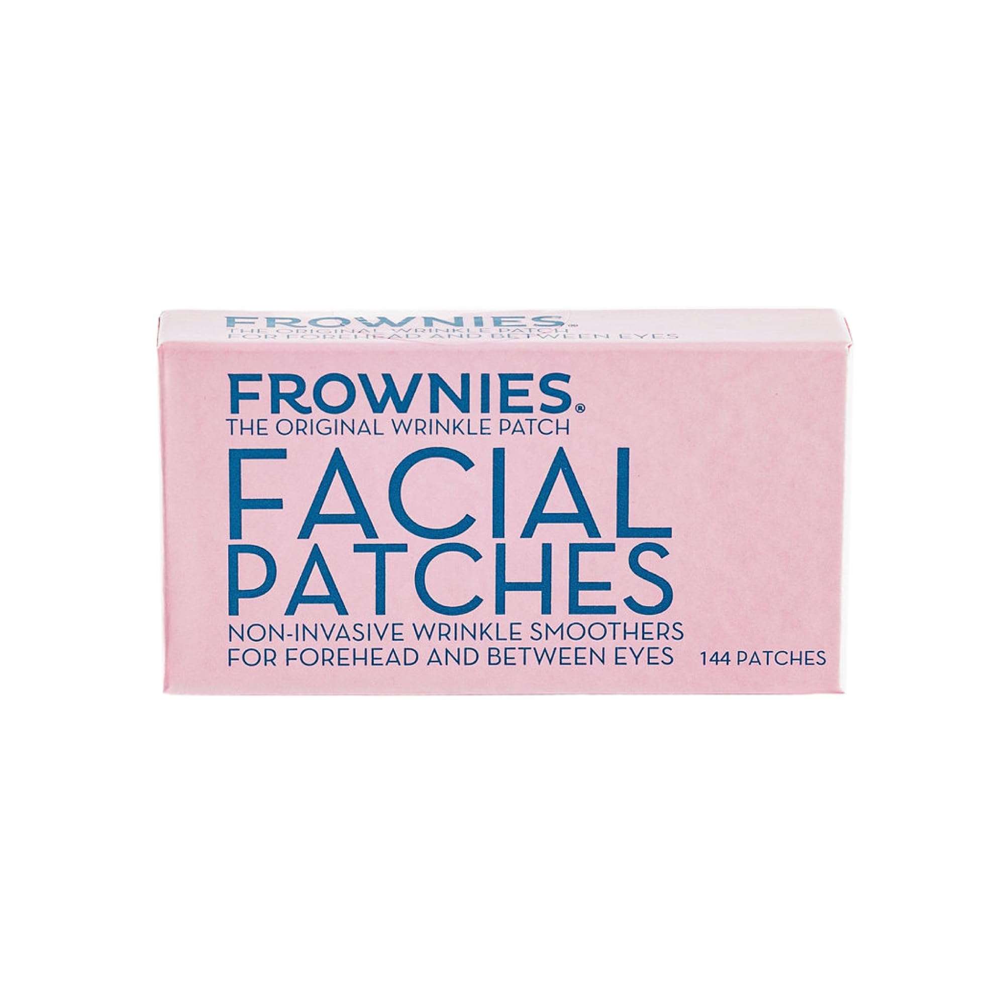 Frownies Forehead and Between the Eyes Wrinkle Patches - Hypoallergenic Facial Patches to Smooth & Soften Forehead Wrinkles & Eleven Lines - For Overnight Use, 144 Patches - Image 1