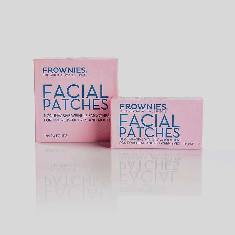 Frownies Forehead and Between the Eyes Wrinkle Patches - Hypoallergenic Facial Patches to Smooth & Soften Forehead Wrinkles & Eleven Lines - For Overnight Use, 144 Patches - Image 5