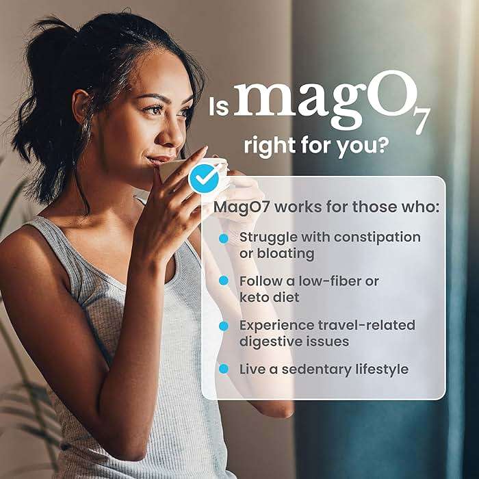 nbpure MagO7 - Natural Colon Cleanse & Detox - Occasional Constipation Relief, Stool Softener, & Bloating Support for Men & Women - Ozonated Magnesium Oxide, 180 Capsules - Image 5