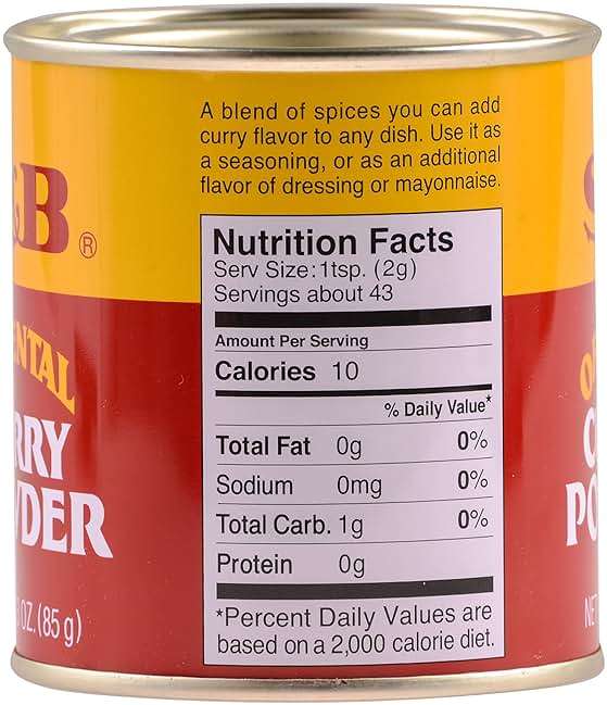 S&B Curry Powder Oriental, 3 Oz - Image 2