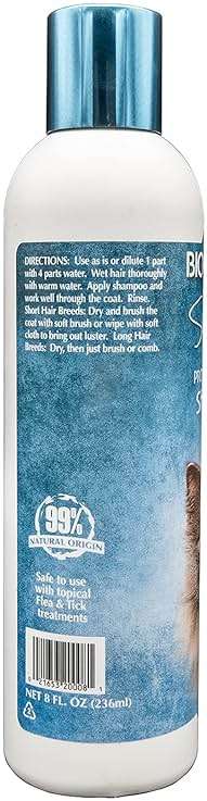 Bio-Groom Protein Lanolin Cat Shampoo - Tear-Free Pet Shampoo, Soy Protein, Tearless Cat Bathing Supplies, Residue-Free, Cruelty-Free, Product Made in USA - 8 fl oz 1-Pack - Image 3