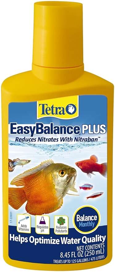 Tetra EasyBalance Plus 8.45 Ounces, Weekly Freshwater Aquarium Water Conditioner, Gold/Yellow - Image 1