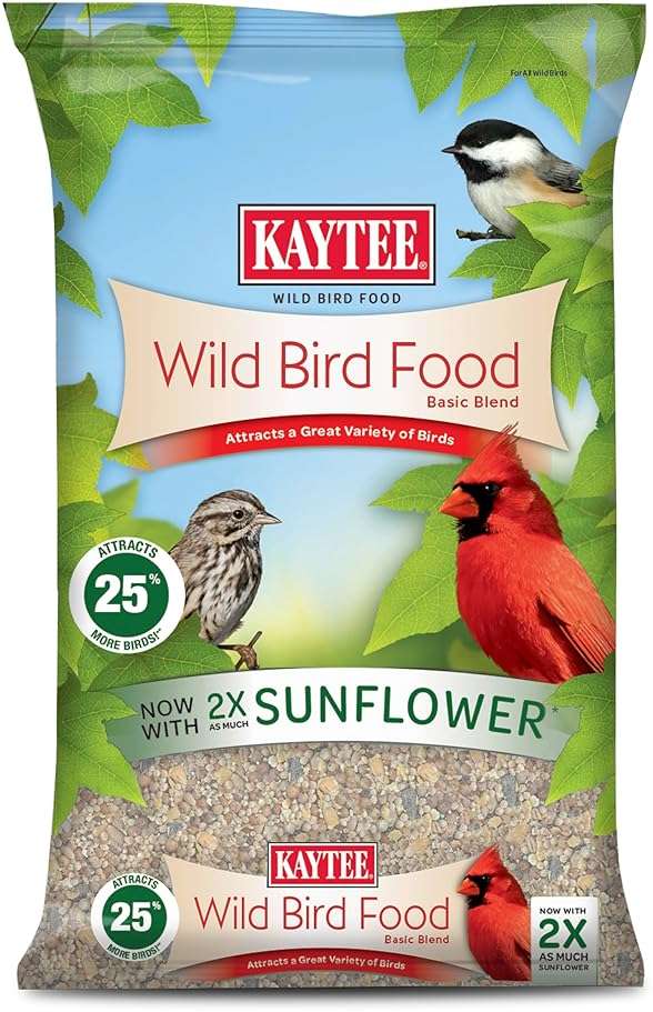 Kaytee Wild Bird Food Basic Seed Blend, 5 lb - Image 1