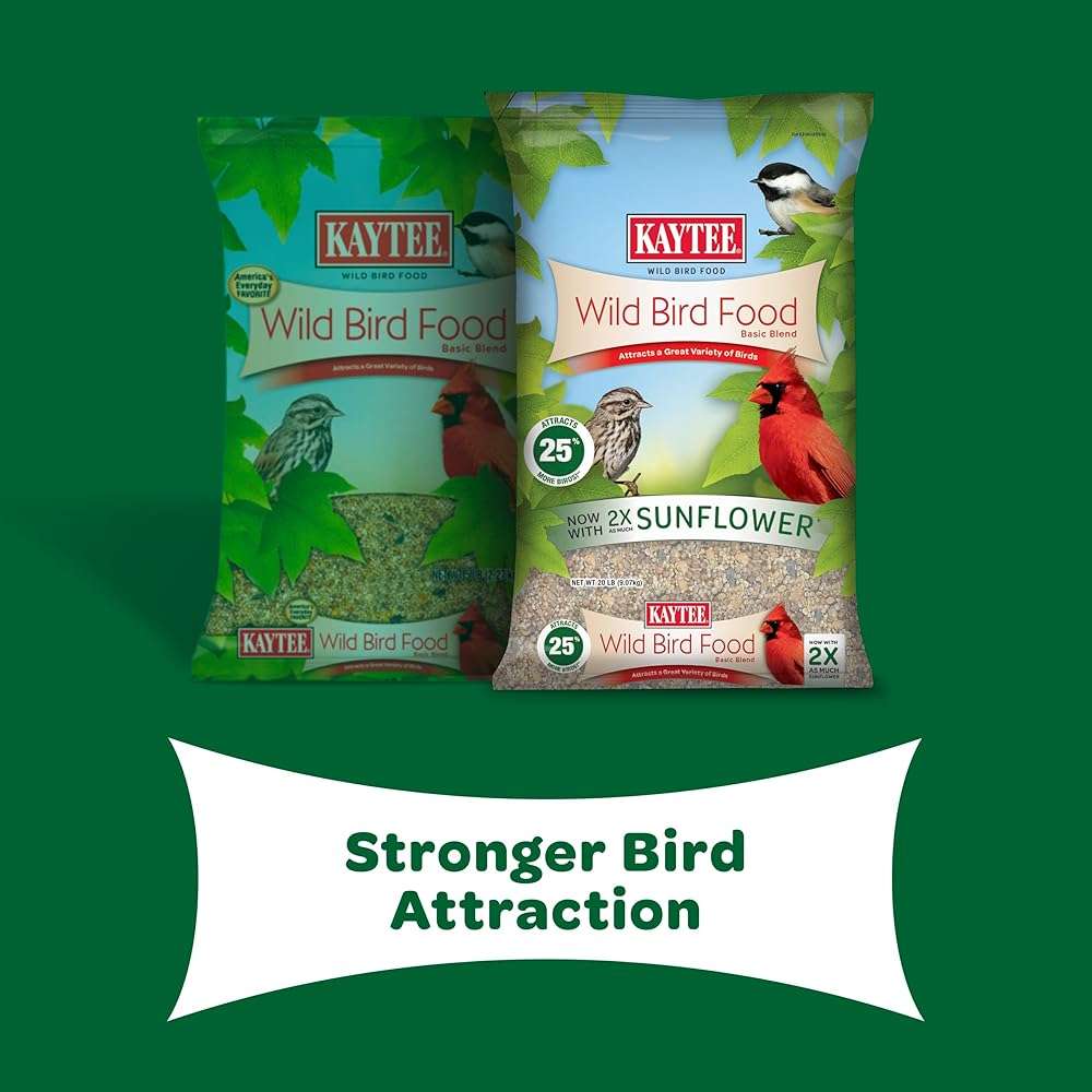 Kaytee Wild Bird Food Basic Seed Blend, 5 lb - Image 11