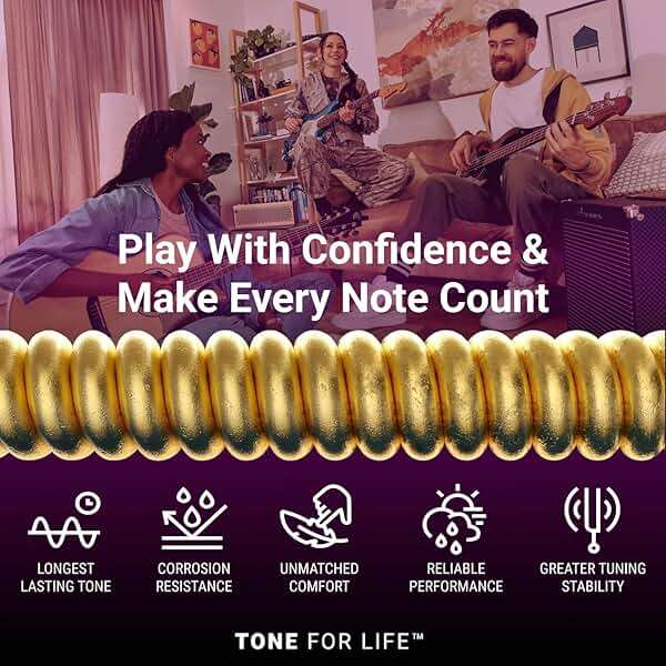 Elixir Strings, Acoustic Guitar Strings, 80/20 Bronze with NANOWEB Technology, Longest-Lasting Bright and Focused Tone For Life with Comfortable Feel, 6 String Set, Light 12-53 - Image 5