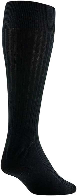 GOLDTOE Men's Classic Canterbury Crew Dress Socks, 3-Pairs - Image 4