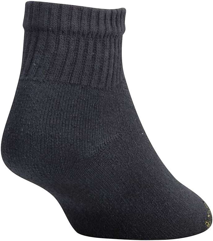 GOLDTOE Men's 656P Cotton Ankle Athletic Socks, Multipairs - Image 4