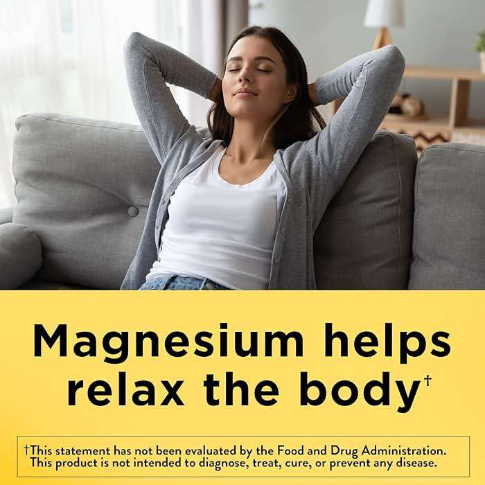 Nature Made Magnesium Oxide 250 mg, Magnesium Supplements for Men and Women, Support for Muscle, Heart, Bone and Nerve Health, 200 Tablets, 200 Day Supply - Image 3
