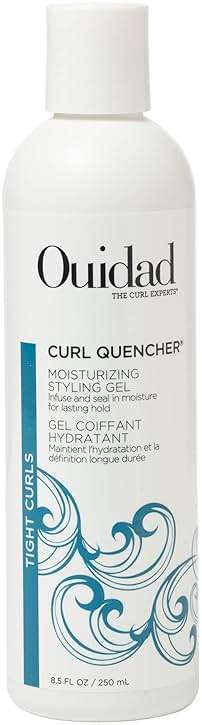 Ouidad Curl Quencher Moisturizing Styling Gel for Tight Curls – Adds Flexible Hold, Bounce, and Frizz-Free Definition to Curly Hair, Hydration & Moisture, Sulfate & Mineral Oil Free - Image 1