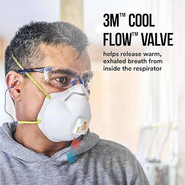 3M Particulate Respirator 8511 N95 with 3M Cool Flow™ Exhalation Valve - Image 2