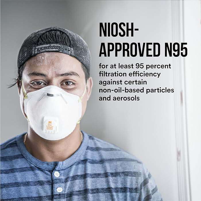 3M Particulate Respirator 8511 N95 with 3M Cool Flow™ Exhalation Valve - Image 7