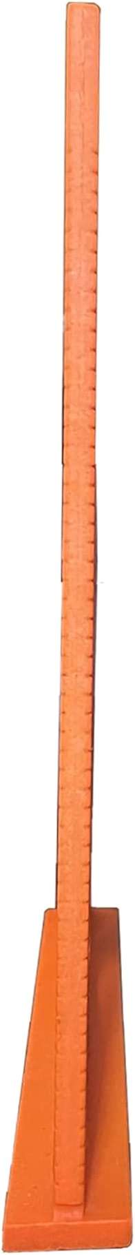 Swanson Tool Co T0118 8 inch Orange Composite Speedlite Speed Square Layout Tool, made of High Impact Polystyrene - Image 2