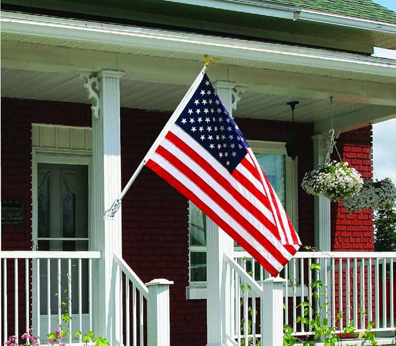 Annin Flagmakers (19417) Poly/Cotton American Flag, Made in USA, 3 x 5 Feet, All-Weather - Image 2