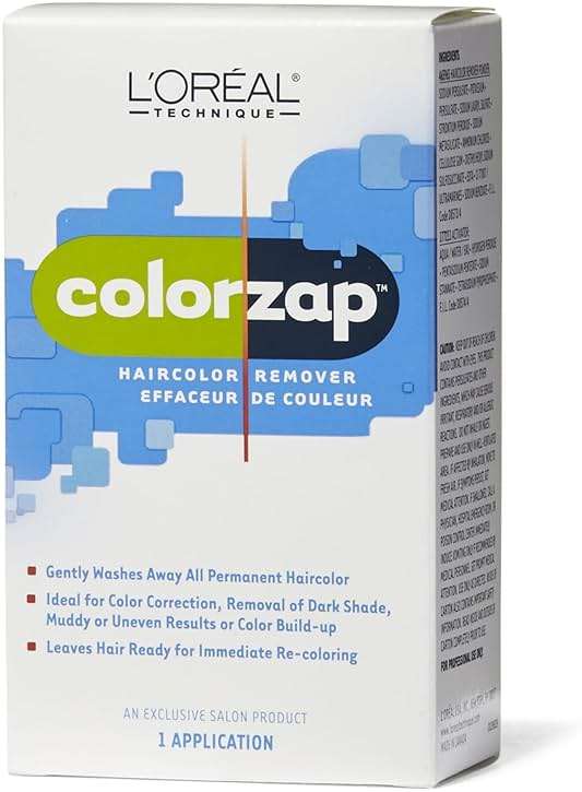 L'OREAL TECHNIQUE ColorZap Hair Color Remover - Leaves Hair Ready For Immediate Recoloring, Ideal For All Color Corrections - Image 1