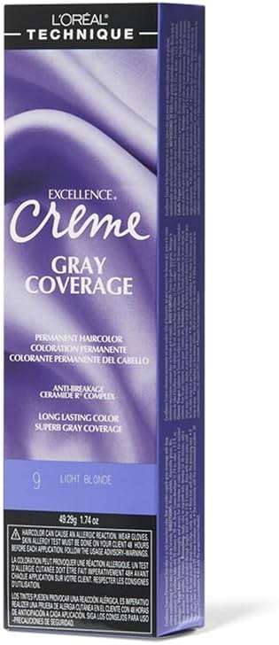 L'Oréal Technique Excellence Crème Permanent Hair Color | Long-Lasting Hair Dye | Rich Formula with No-Drip Application | Superb Gray Coverage | For All Hair Types - Image 1