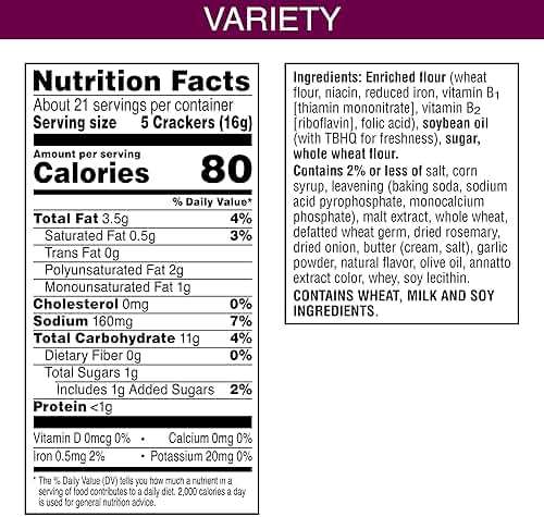 Toasteds Crackers, Cracker Collection, Lunch Snacks, Variety Pack, 12oz Box (1 Box) - Image 2