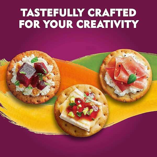 Toasteds Crackers, Cracker Collection, Lunch Snacks, Variety Pack, 12oz Box (1 Box) - Image 4