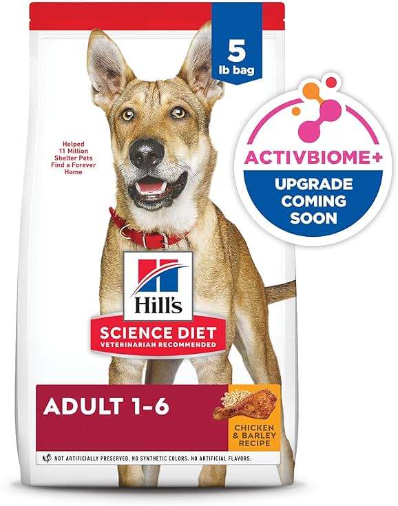 Hill's Science Diet Adult 1-6 Dry Dog Food, Chicken & Barley, 5 lb. Bag - Image 14