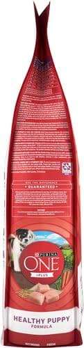 Purina ONE Plus Healthy Puppy Formula High Protein Natural Dry Puppy Food with added vitamins, minerals and nutrients - 8 lb. Bag - Image 4
