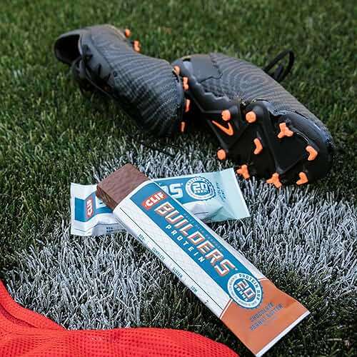 CLIF BUILDERS Protein Bars - Cookies 'n Cream Flavor - 20g Plant Based Protein - Gluten Free - Non-GMO - Low Glycemic - No Artificial Sweeteners - 2.4 oz. (12 Pack) - Image 10